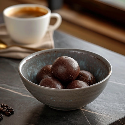 Chocolate Fudge Chai Laddoo